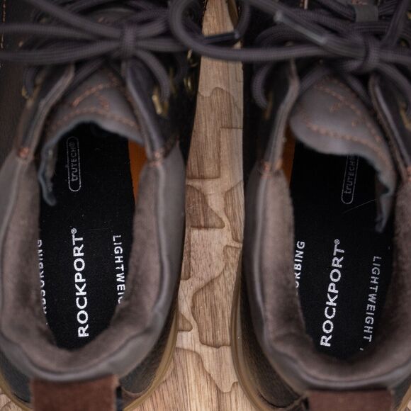 Rockport Works Weather or Not Work Alloy Toe Mens Boots Oxfords RK6710 Size 13 - Picture 6 of 8